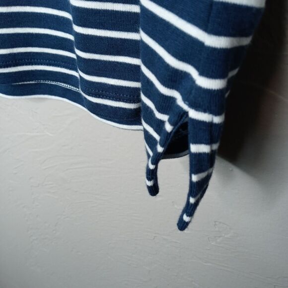 Lauren Ralph Lauren Blue/White Stripe Tee - Picture 3 of 7